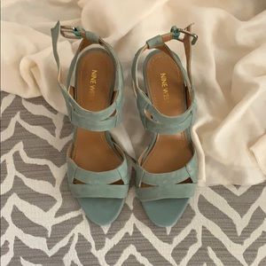 Nine West Suede Leather Sandals